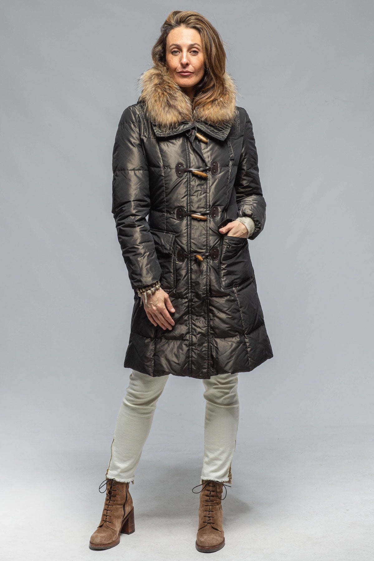 Kara Down Toggle Coat | Warehouse - Ladies - Outerwear - Cloth | Gimo's