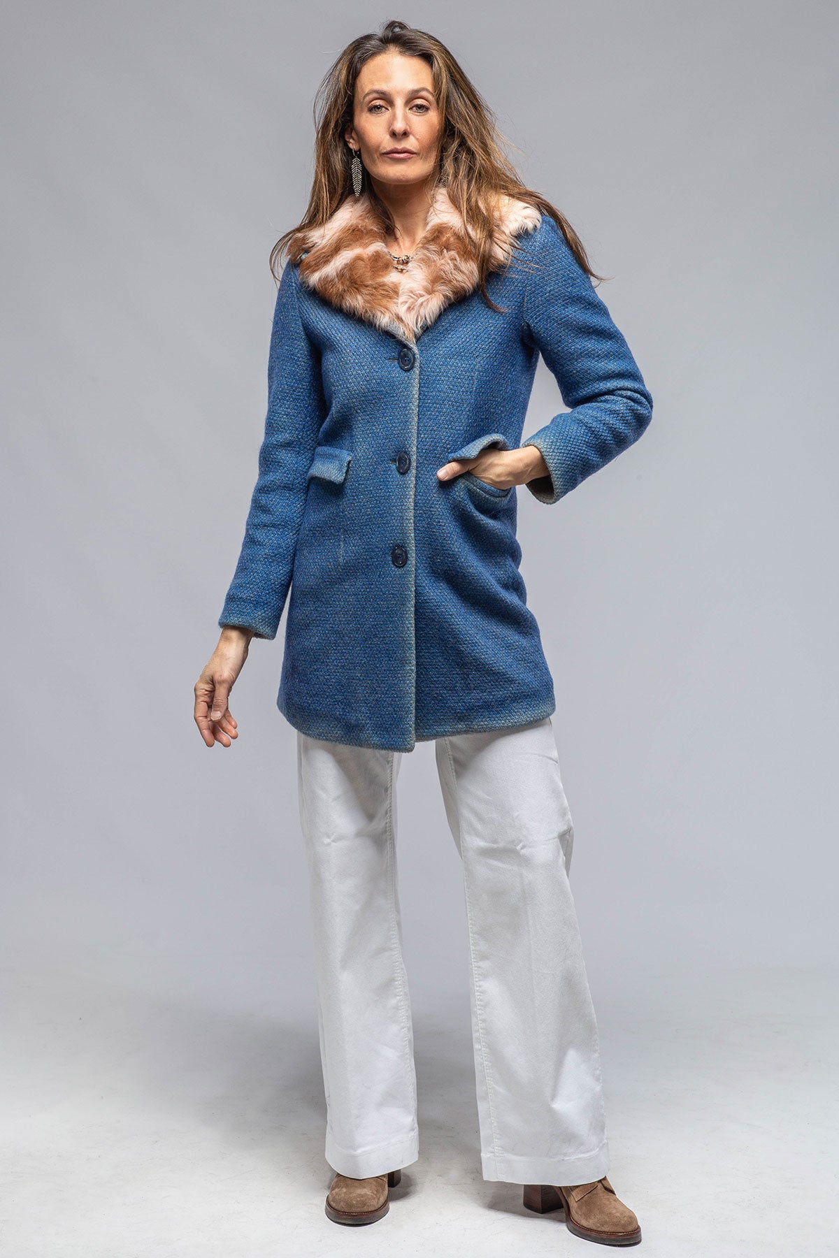 Poppy Long Garment Dyed Coat | Warehouse - Ladies - Outerwear - Cloth | Gimo's