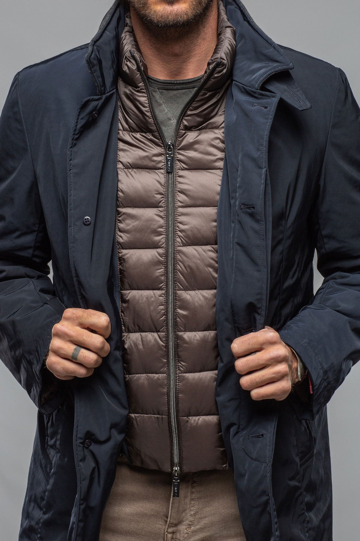 Tavish Technical Overcoat | Warehouse - Mens - Outerwear - Overcoats | Gimo's