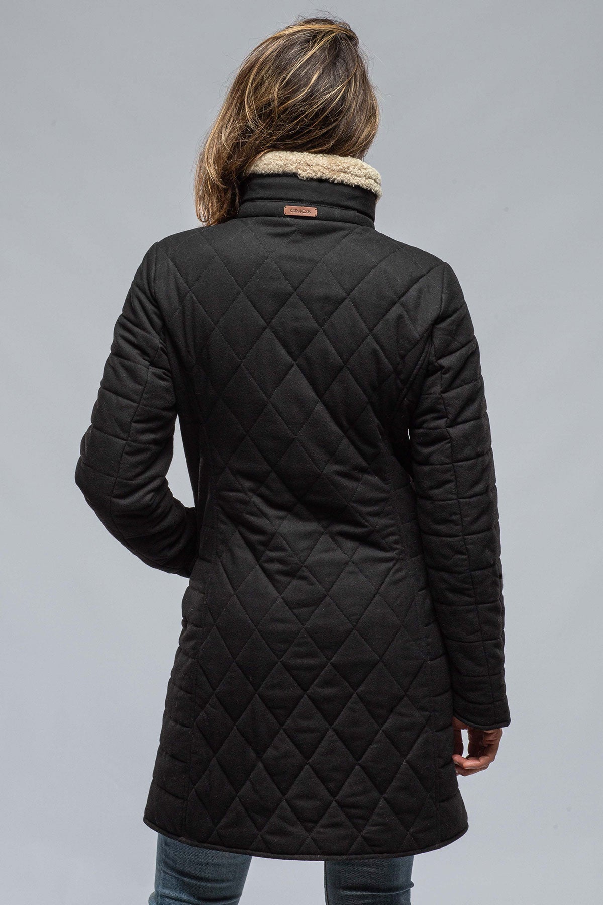 Lia Quilted Long Coat | Samples - Ladies - Outerwear - Cloth | Gimo's