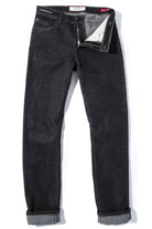Hayden Stretch Denim In Black | Mens - Pants - 5 Pocket | Teleria Zed