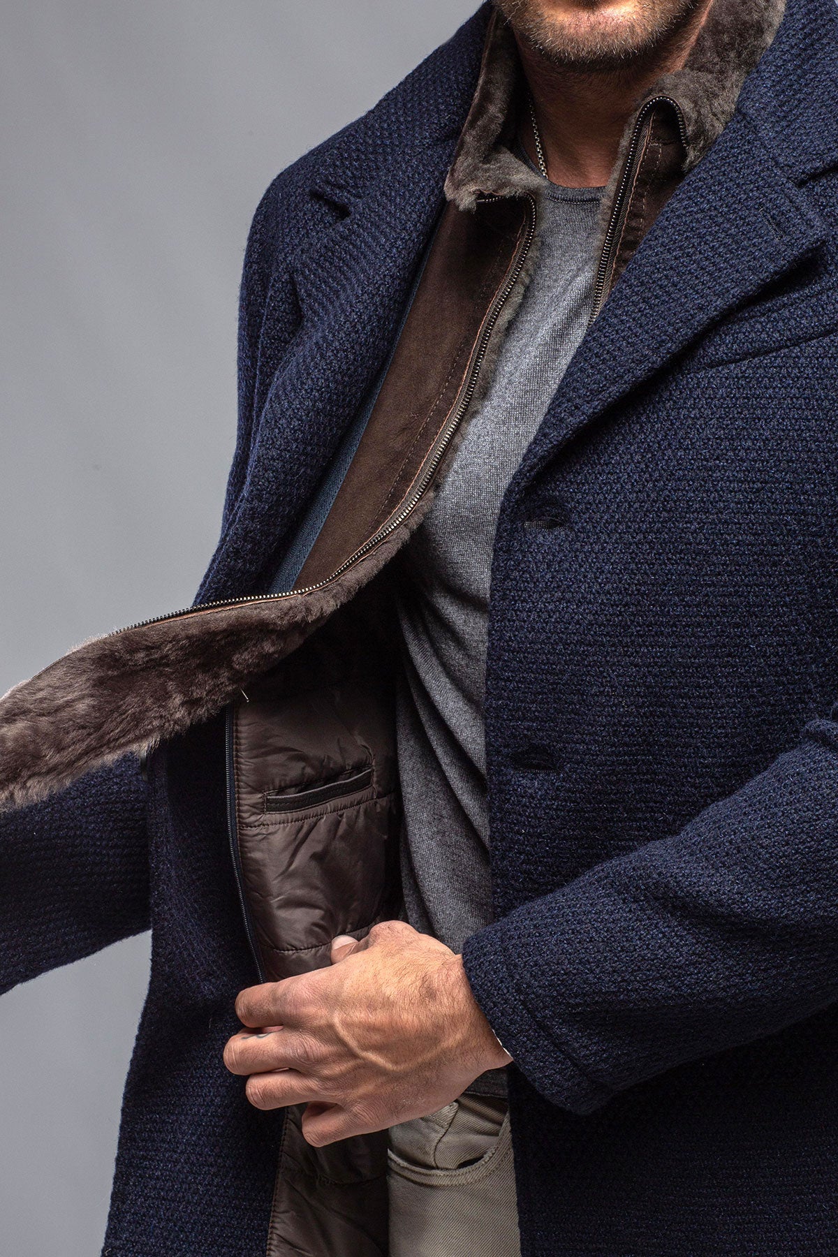 Huntington Overcoat | Warehouse - Mens - Outerwear - Overcoats | Gimo's