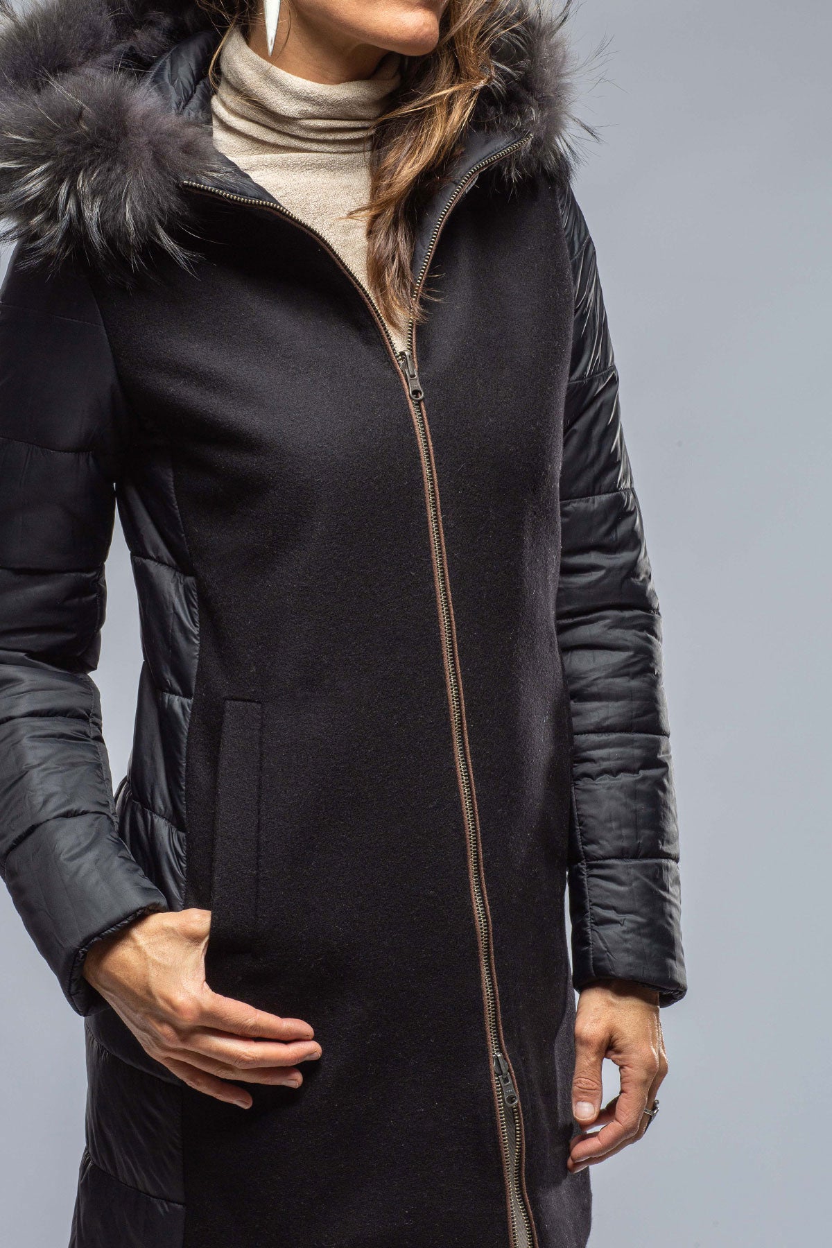 Candice Wool/Cashmere Reversible Coat | Warehouse - Ladies - Outerwear - Cloth | Gimo's