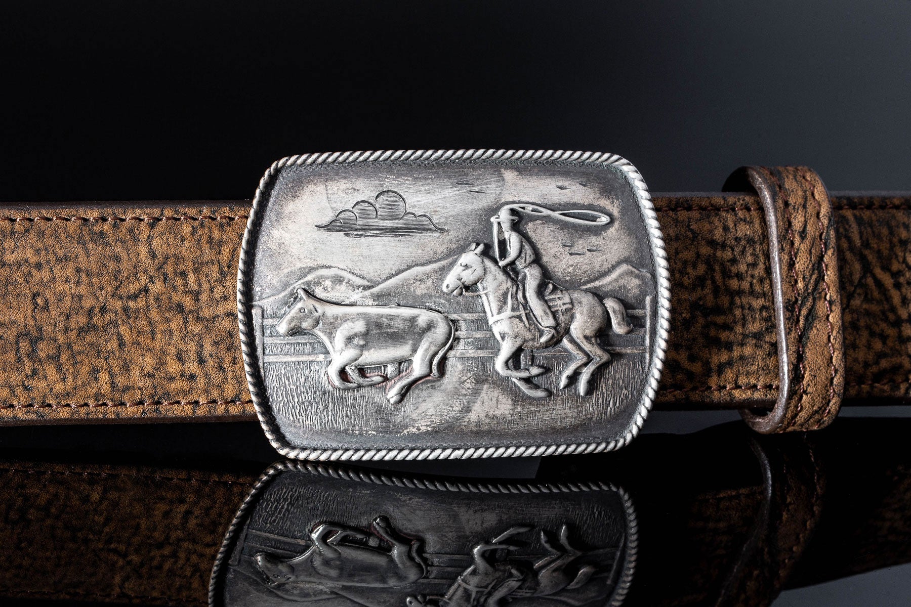 Roper Trophy Buckle | Belts And Buckles - Trophy | Comstock Heritage