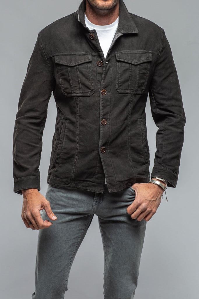 Trace Overdyed Moleskin Overshirt | Mens - Outerwear - Overshirts