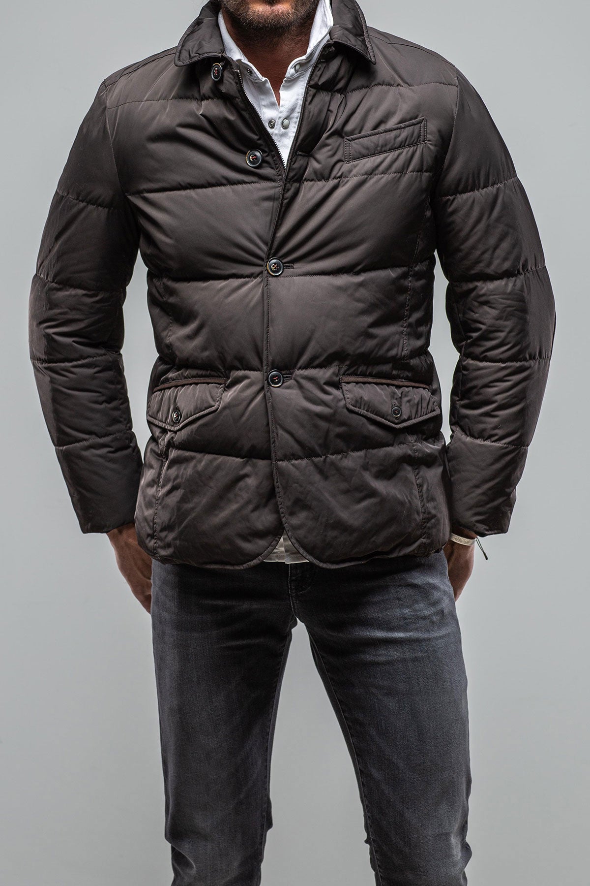 Jensen Quilted Jacket | Samples - Mens - Outerwear - Cloth | Gimo's