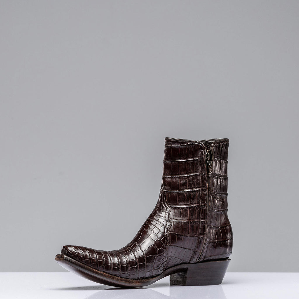 Chocolate Crocodile Zorro | Mens - Cowboy Boots