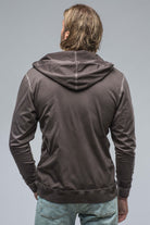 Pipeline Pima Cotton Hoodie in Basalt | Mens - Shirts - T-Shirts | Georg Roth