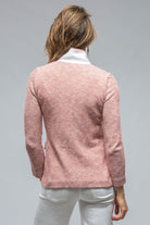 Gill Cotton Blazer in Cinnamon/White | Ladies - Tailored - Jackets | Amina Rubinacci