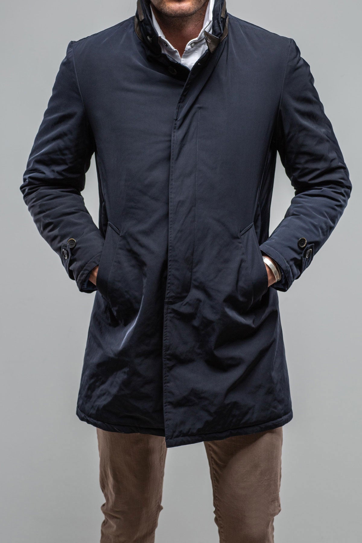 Warehouse navy clearance coat