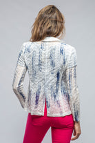 Sangallo Eyelit Blazer in Denim | Ladies - Tailored - Jackets | Avant Toi