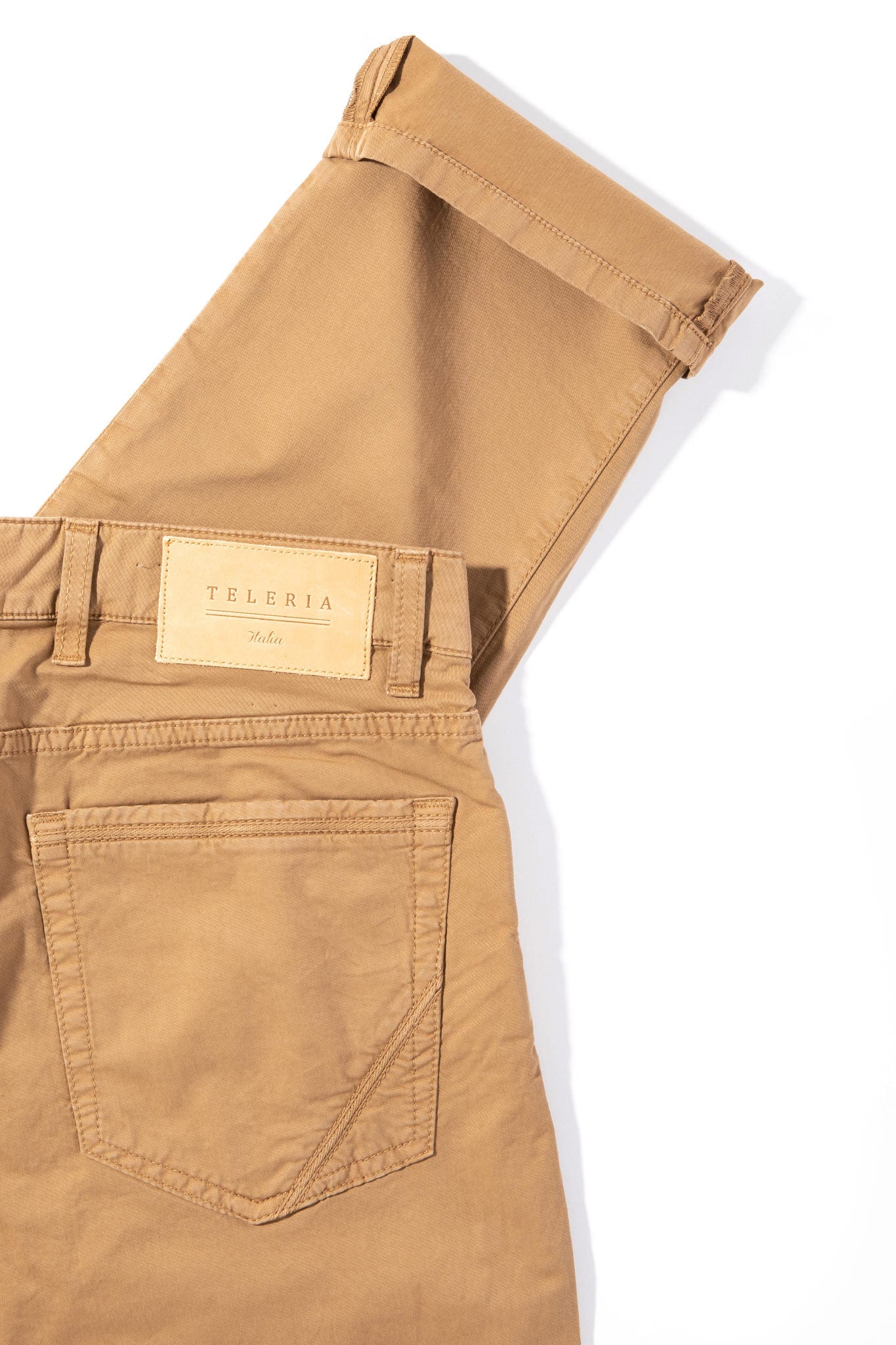 Fowler Ultralight Performance Pant In Cognac | Mens - Pants - 5 Pocket | Teleria Zed