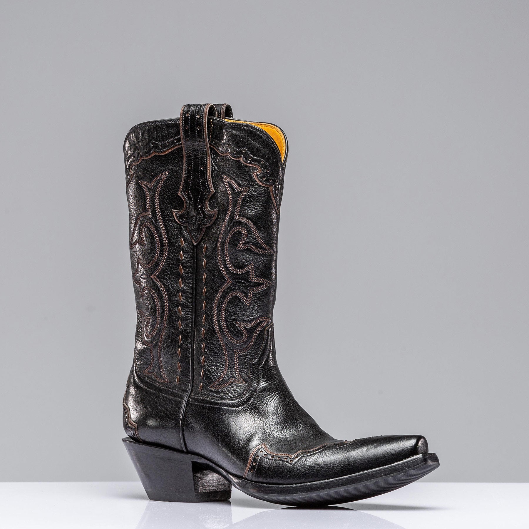 Black Buffalo Majestic Boots | Mens - Cowboy Boots | Stallion Boots