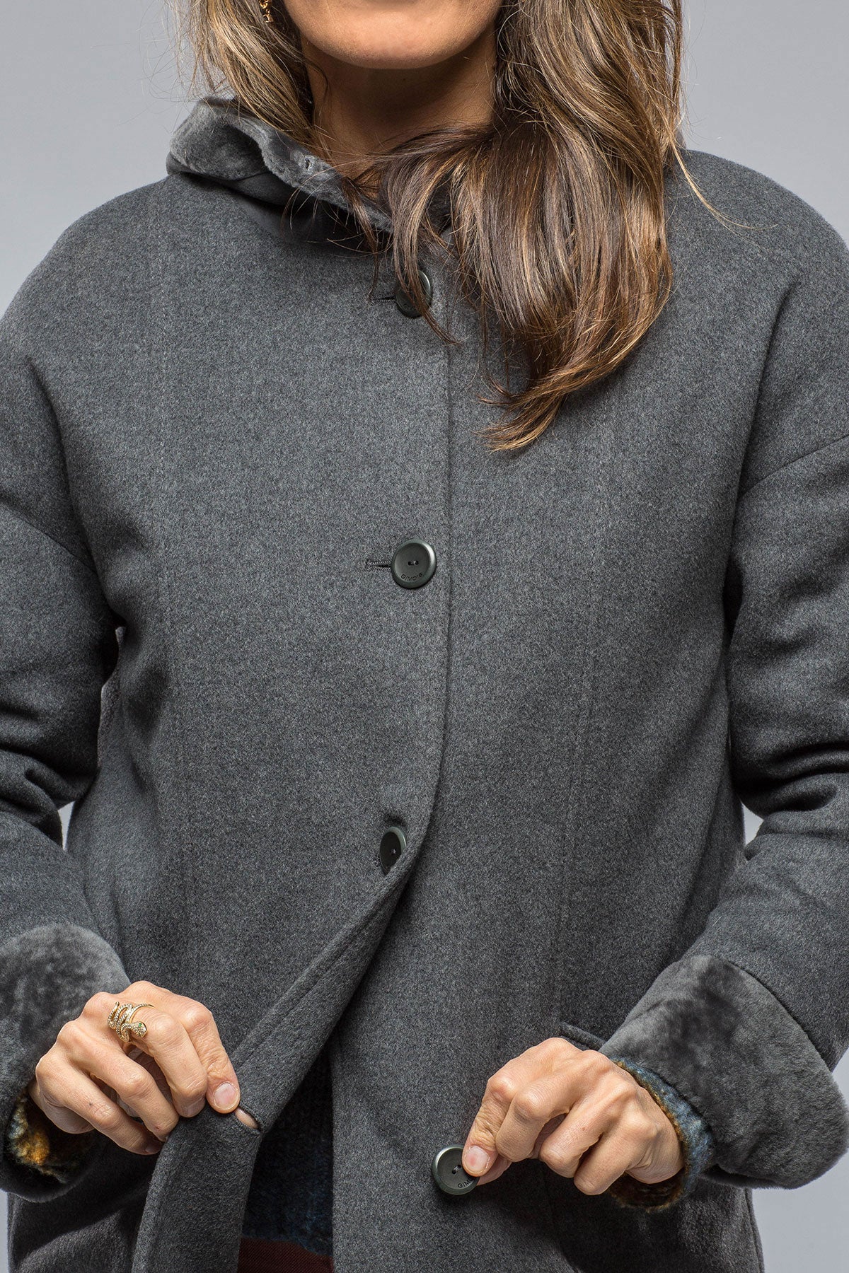 Ilaria Wool/Cashmere Coat | Samples - Ladies - Outerwear - Cloth | Gimo's