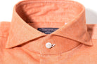Merced In Orange | Mens - Shirts | Finamore Napoli