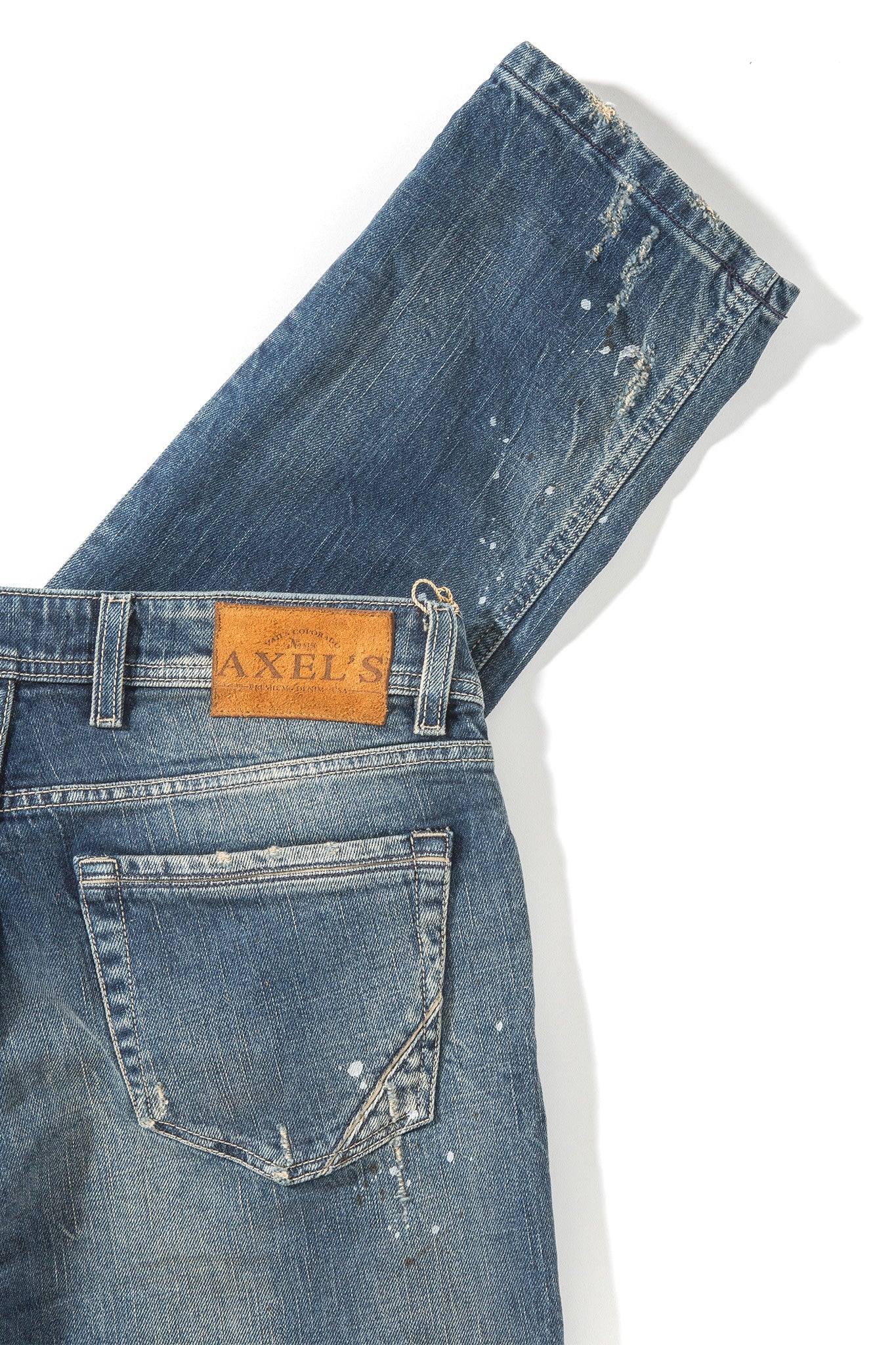 Taos Ripped &amp; Repaired Jeans | Mens - Pants - Jeans | Axels Premium Denim