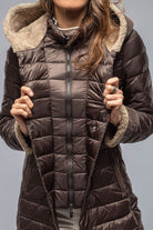 Carrie Puffy w/Shearling Hood | Warehouse - Ladies - Outerwear - Cloth | Gimo's