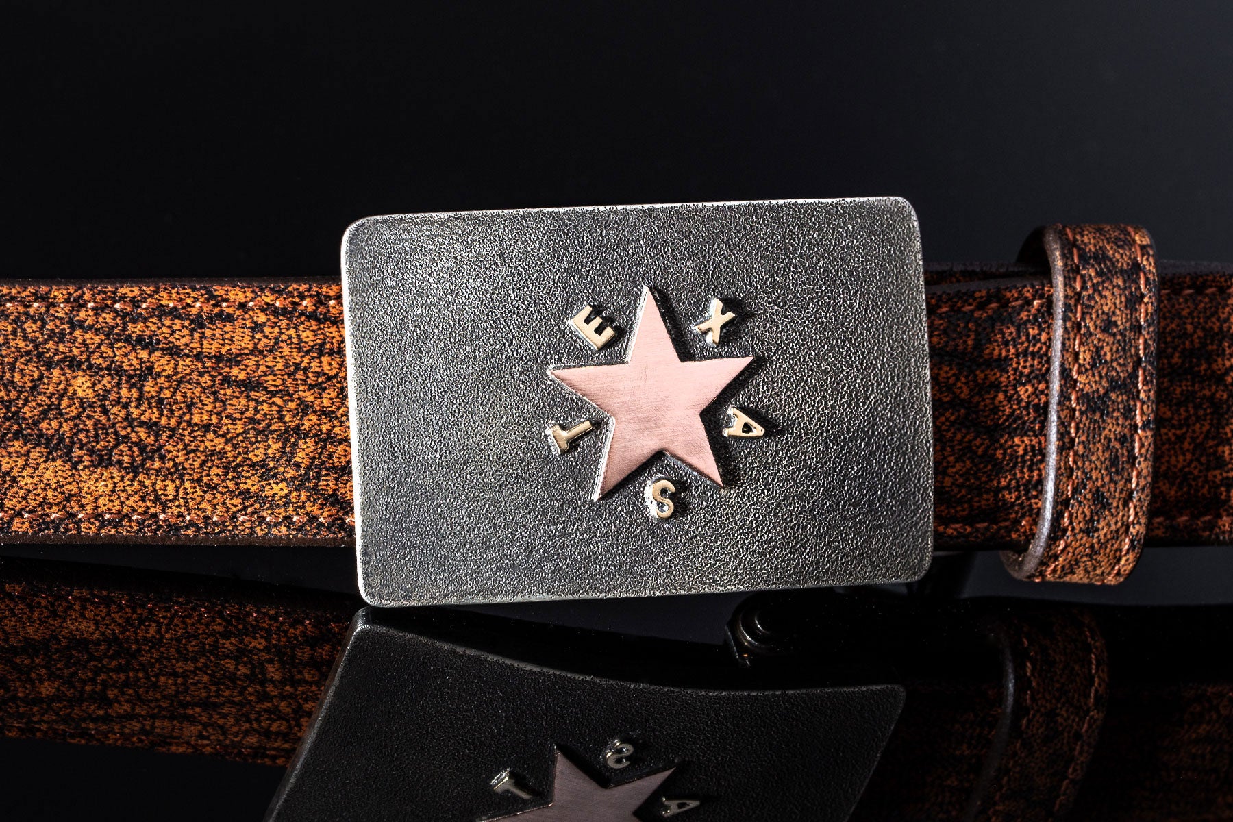 Texas belt outlet buckle