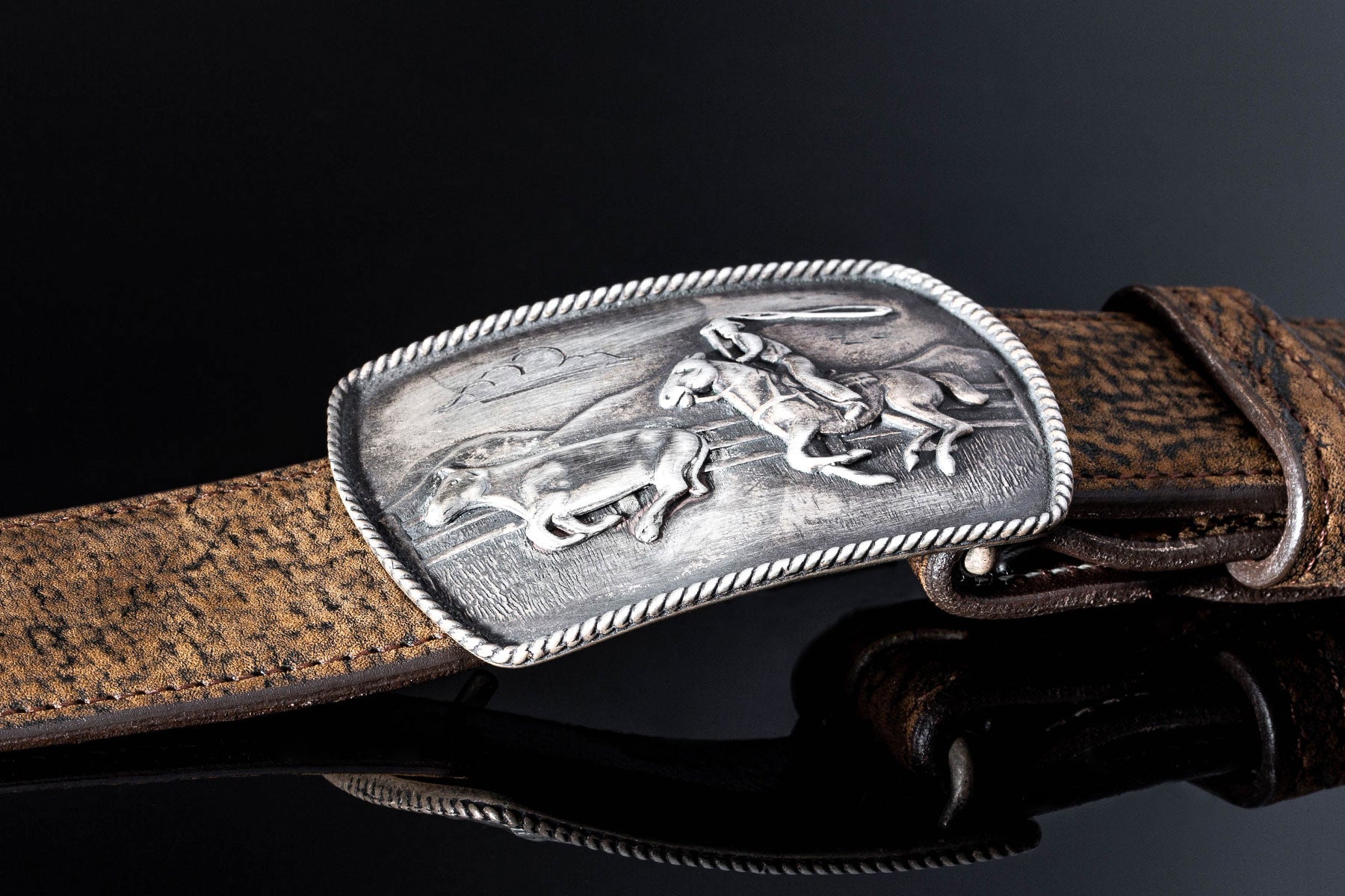 Roper Trophy Buckle | Belts And Buckles - Trophy | Comstock Heritage