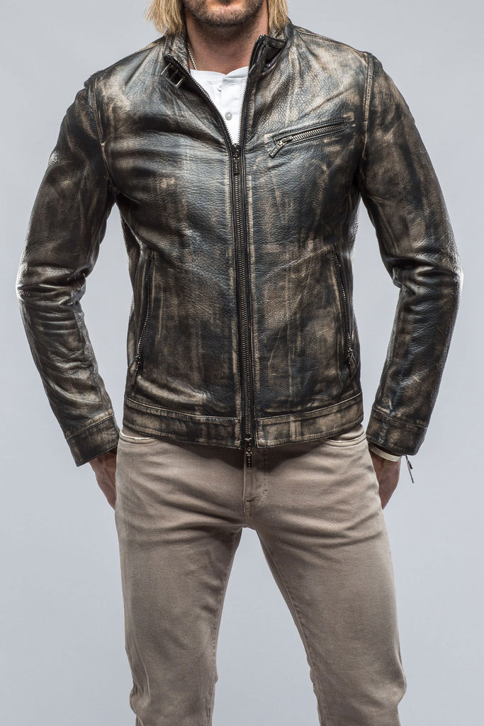 Keller Nappa Moto | Samples - Mens - Outerwear - Leather