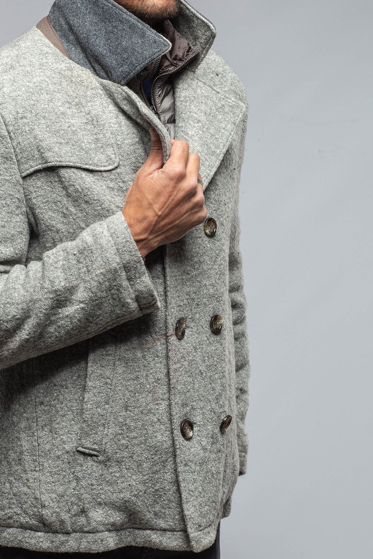 Warehouse grey outlet coat