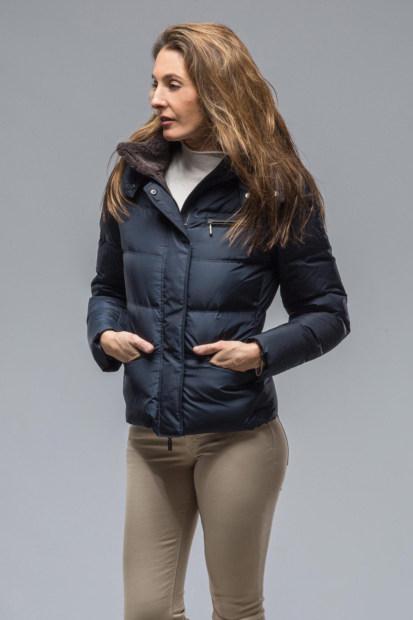 Maia Quilted Down Coat | Warehouse - Ladies - Outerwear - Cloth | Gimo's