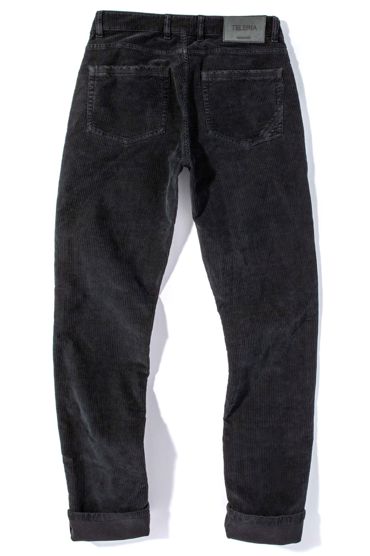 Payson Cord Pants in Nero | Mens - Pants - 5 Pocket | Teleria Zed