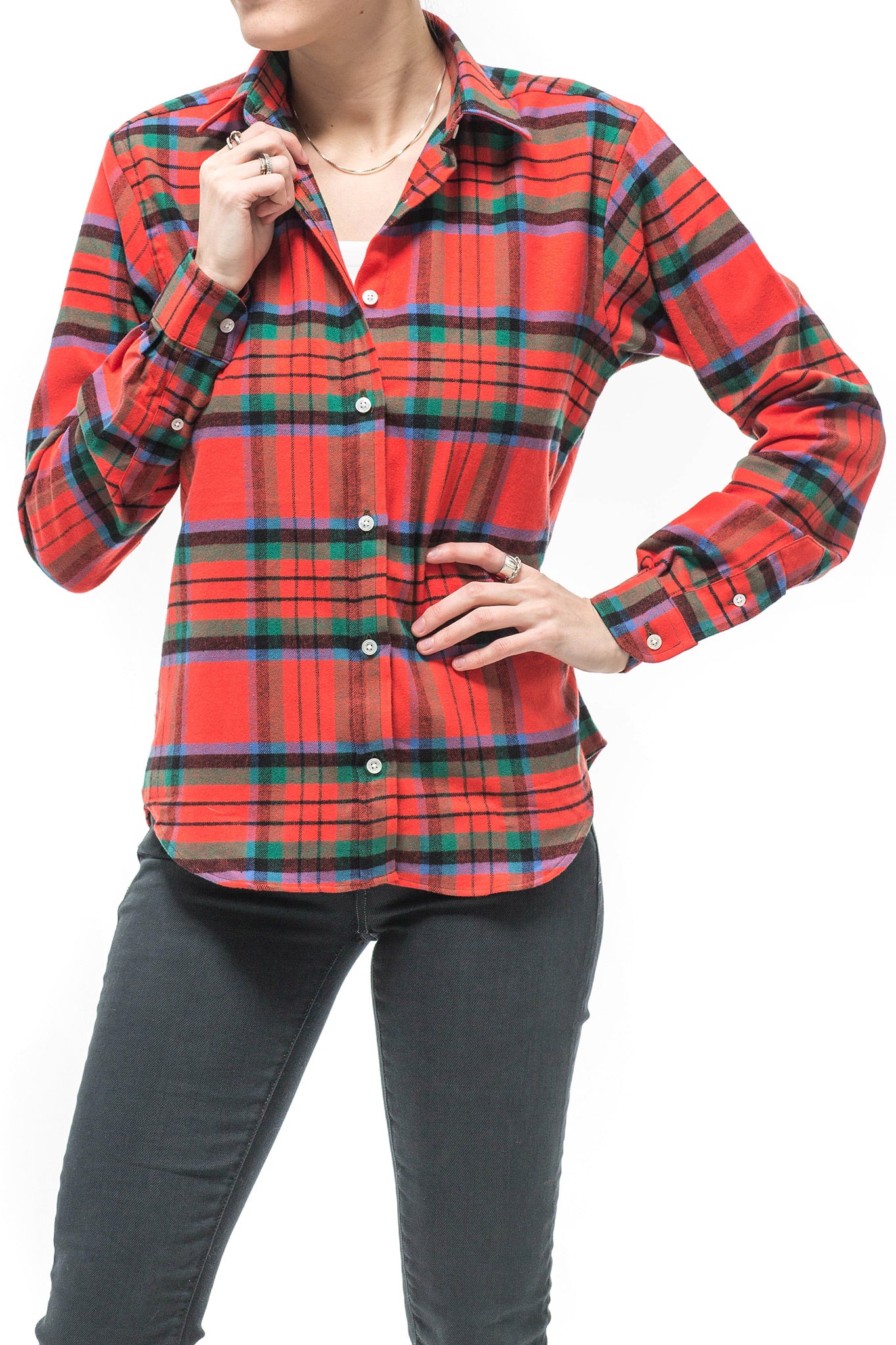 Candice's Flannel Shirt | Ladies - Tops | Axels-Is