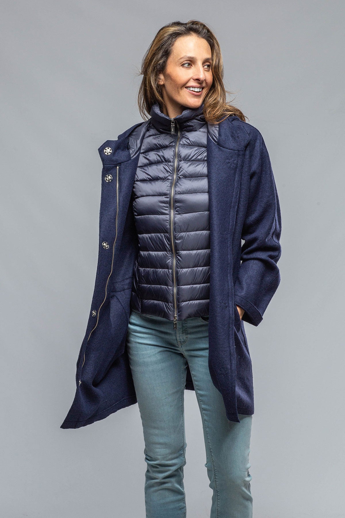 Claudia Overcoat | Warehouse - Ladies - Outerwear - Cloth | Gimo's