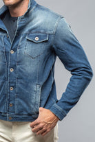 Chase Stretch Denim Jean Jacket | Mens - Outerwear - Overshirts | Teleria Zed
