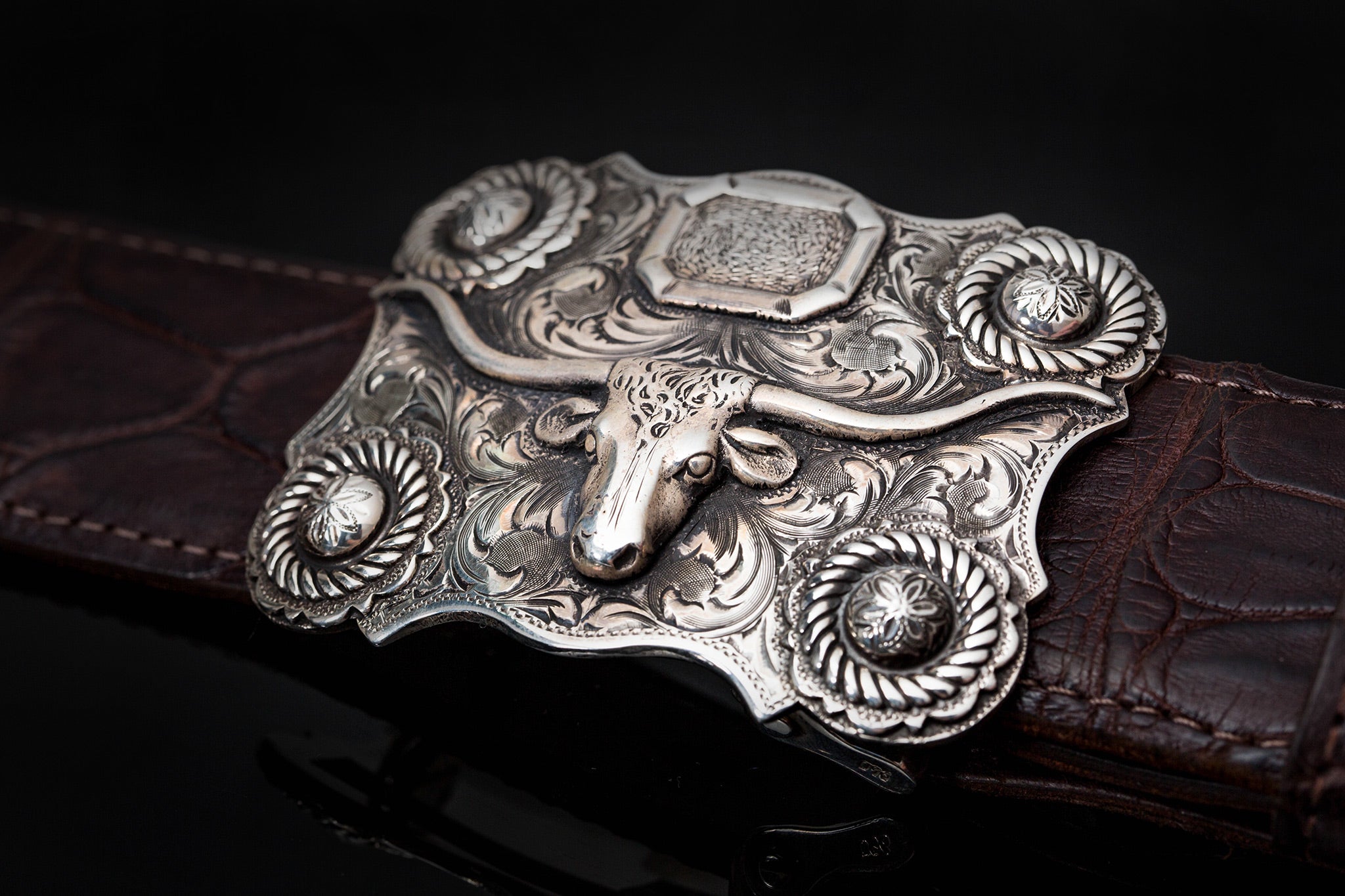 Wyatt Longhorn | Belts And Buckles - Trophy | Comstock Heritage