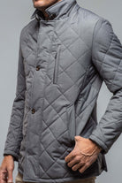 Rochester Chelsea Jacket In Grey | Warehouse - Mens - Outerwear - Cloth | Gimo's