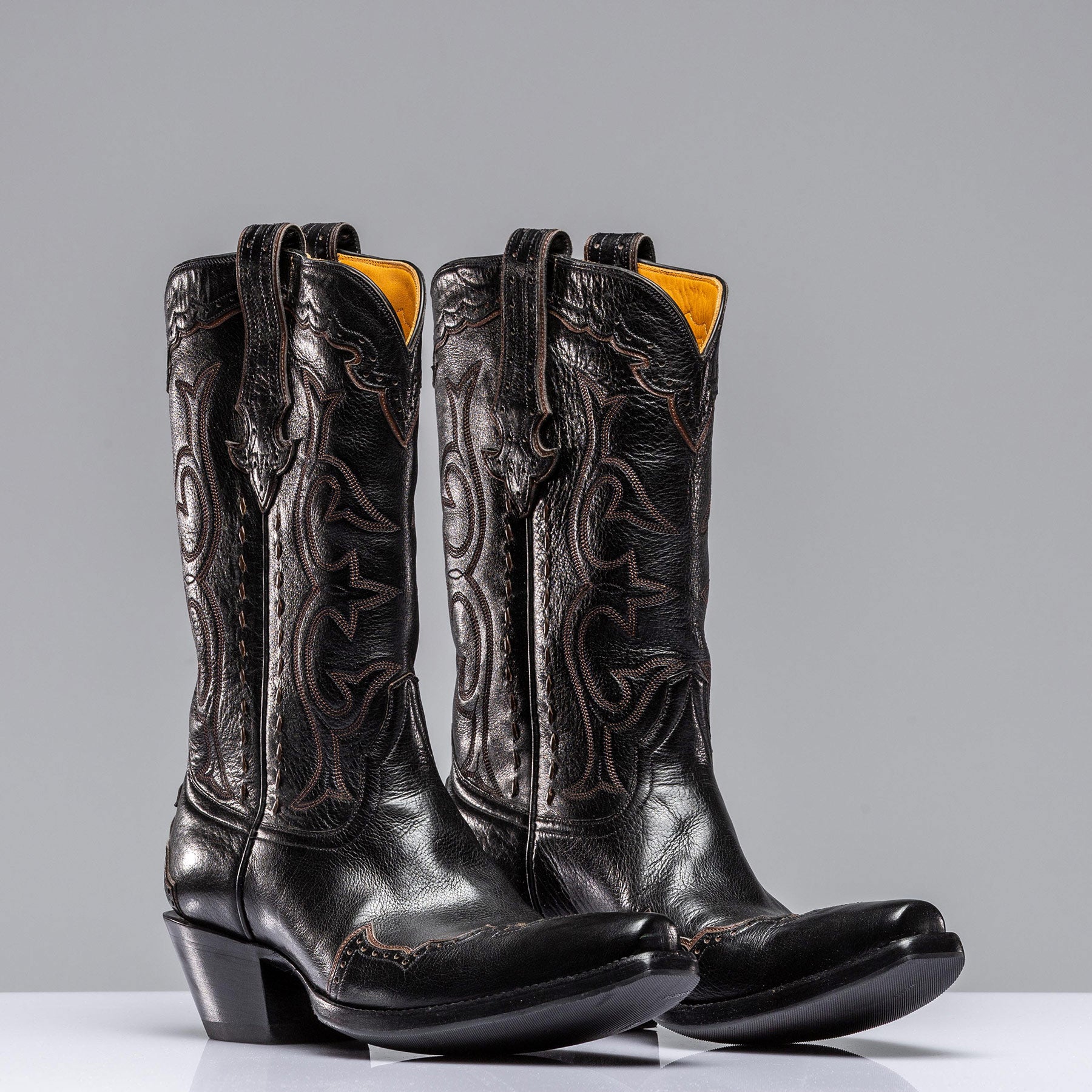 Black Buffalo Majestic Boots | Mens - Cowboy Boots | Stallion Boots