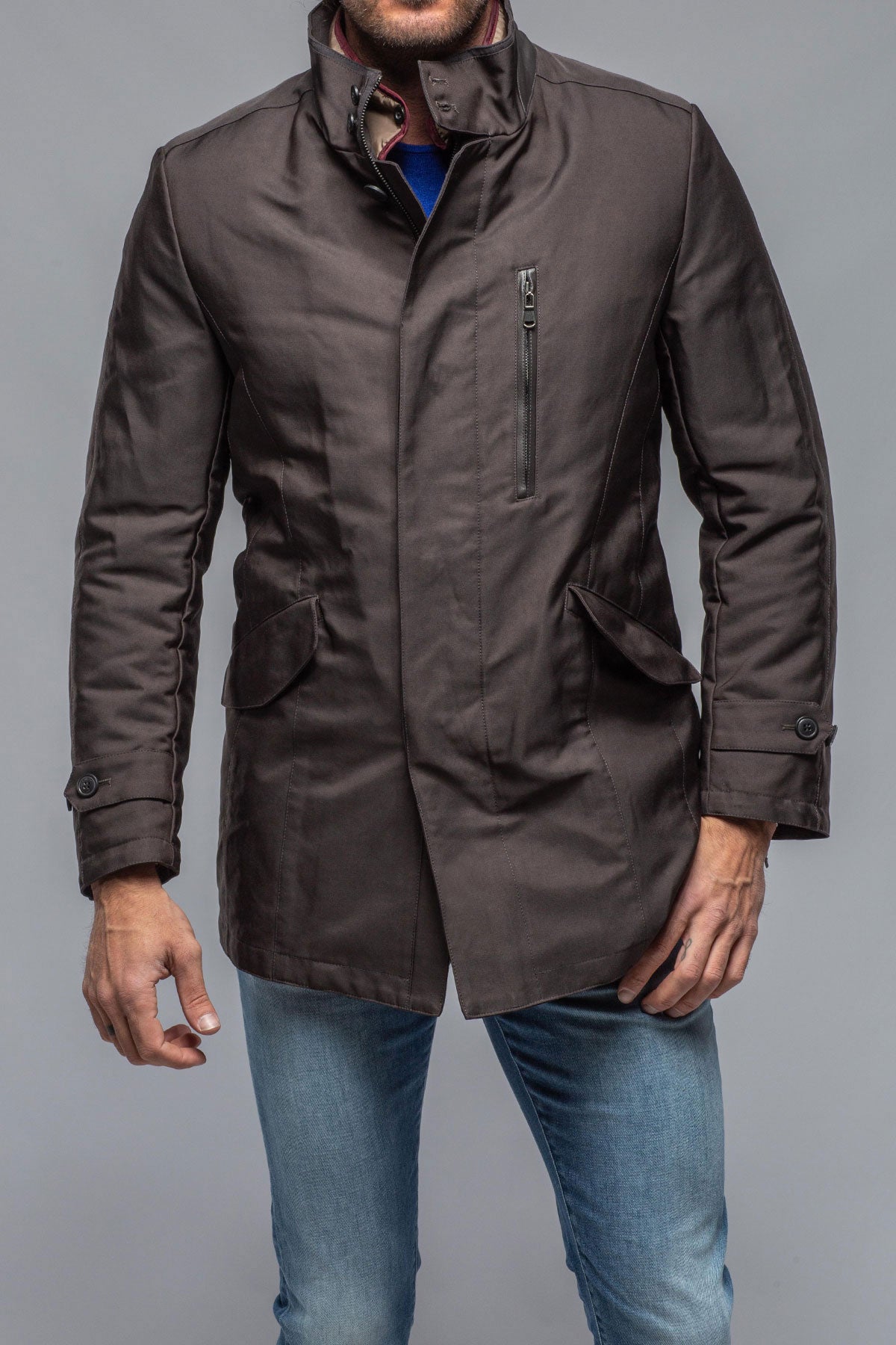 Hodges Technical Overcoat | Warehouse - Mens - Outerwear - Overcoats | Gimo's