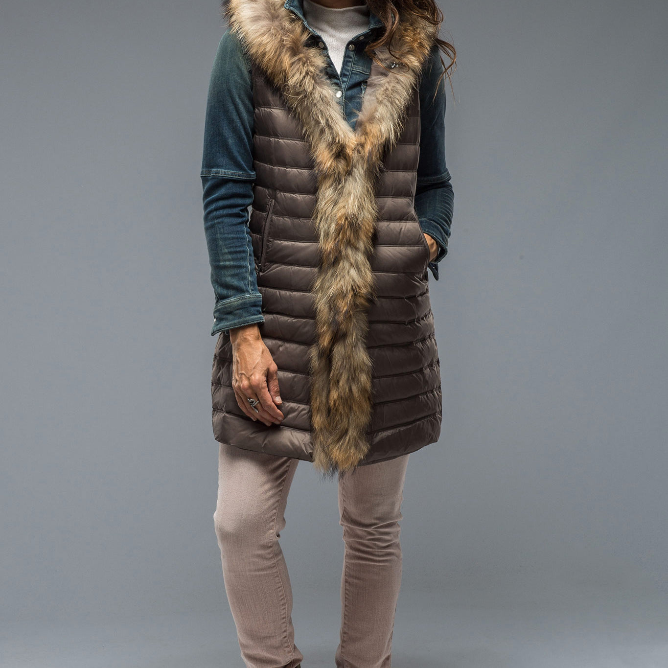Solcita Tunic Vest | Warehouse - Ladies - Outerwear - Cloth | Gimo's