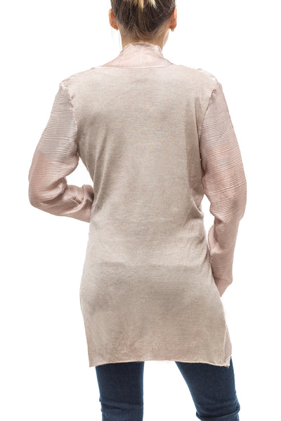 Avant Toi Georgette Open Silk Cardigan Ladies - Sweaters