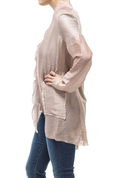 Avant Toi Georgette Open Silk Cardigan Ladies - Sweaters