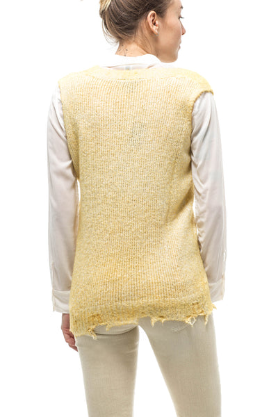 Avant Toi Pamela V-Neck Vest Ladies - Sweaters