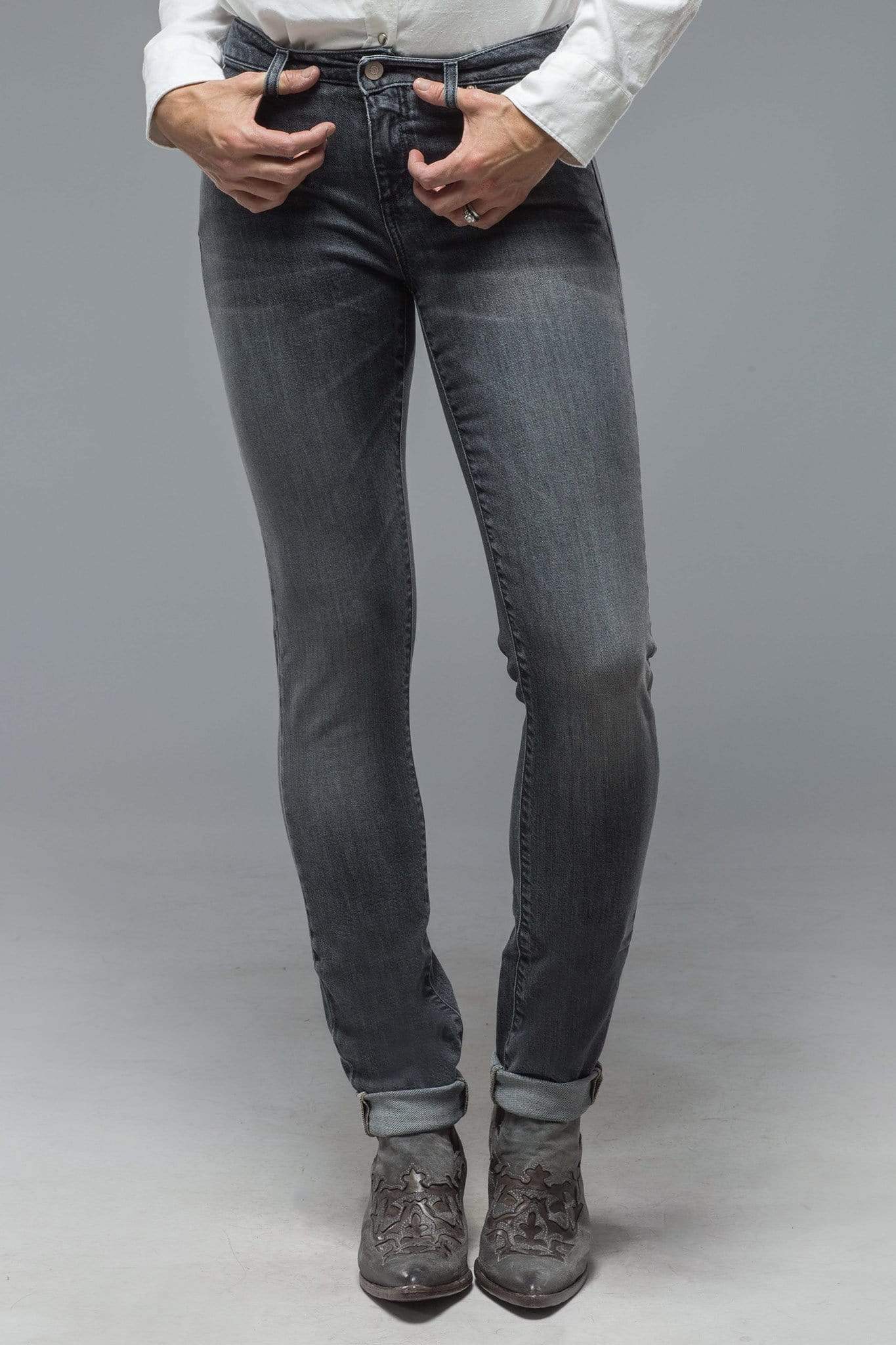 Madison Skinny Jeans In Antracite | Ladies - Pants | Axel'S