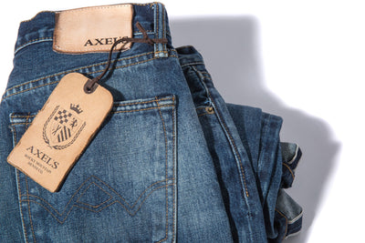 Axel's Premium Denim Cone Mills 34" Bandera Wash Mens - Pants - 5 Pocket