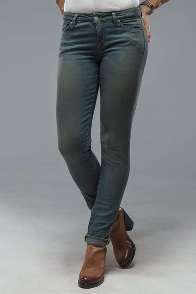 Axel's Victoria Skinny Selvedge Jean In Cactus, 28