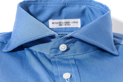 Axels-Is Audubon Pinpoint Oxford Dress Shirt In Royal Mens - Shirts - Outpost