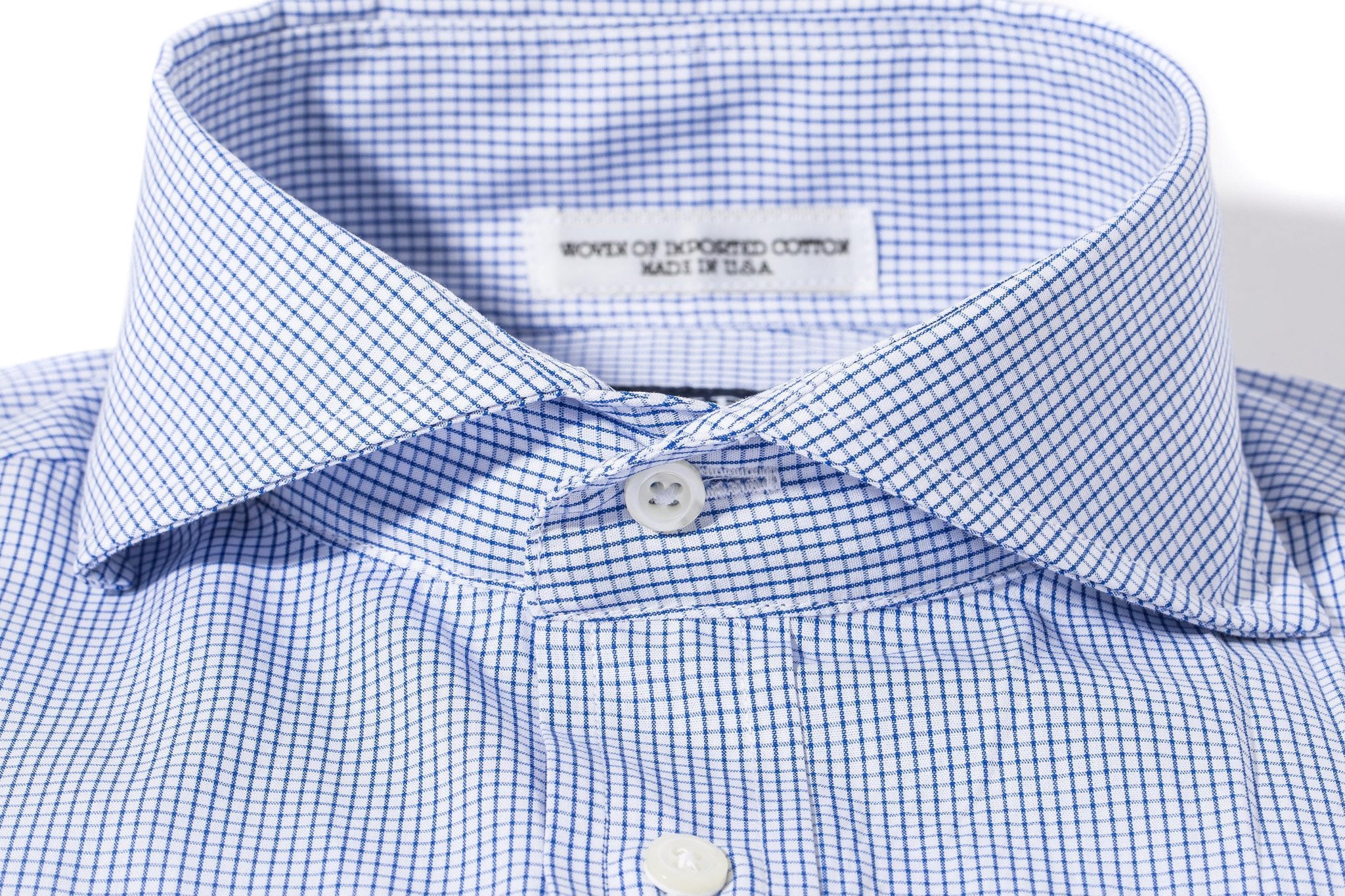 Culver Small Checks Shirt In Blue | Mens - Shirts - Outpost | Axels-Is