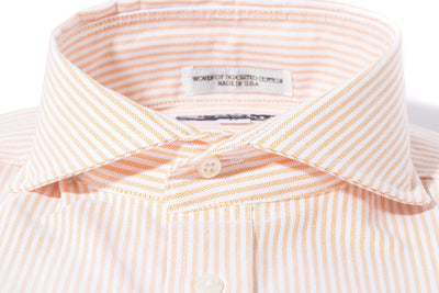 Palmetto Oxford Bengal Dress Shirt In Peach | Mens - Shirts - Outpost | Axels-Is