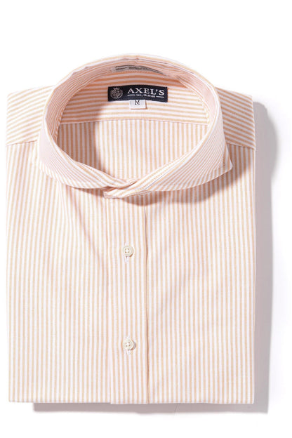 Axels-Is Palmetto Oxford Bengal Dress Shirt In Peach Mens - Shirts - Outpost