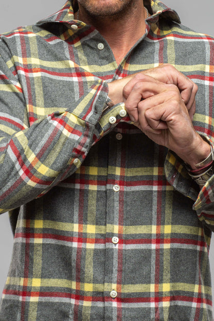 Axels-Is Yountville Brushed Cotton Flannel Mens - Shirts - Outpost