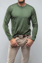 Crosby Merino Sweater in Olive | Mens - Sweaters | Dune