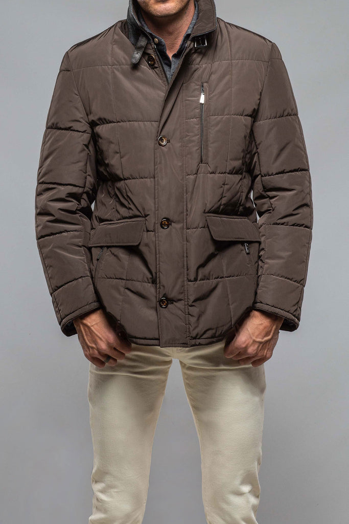 Edison Quilted Jacket In Military | Warehouse - Mens - Outerwear - Cloth