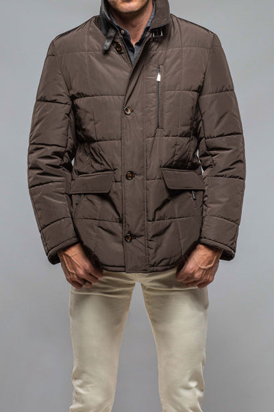 Edison Quilted Jacket In Military