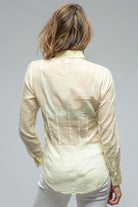 Dessina Darted Shirt In Pale Yellow | Ladies - Blouses | European Culture